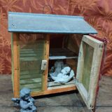 Ancien garde manger vintage - toit en zinc