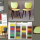 Pair of bistro chairs Baumann 800 Max Bill 50s