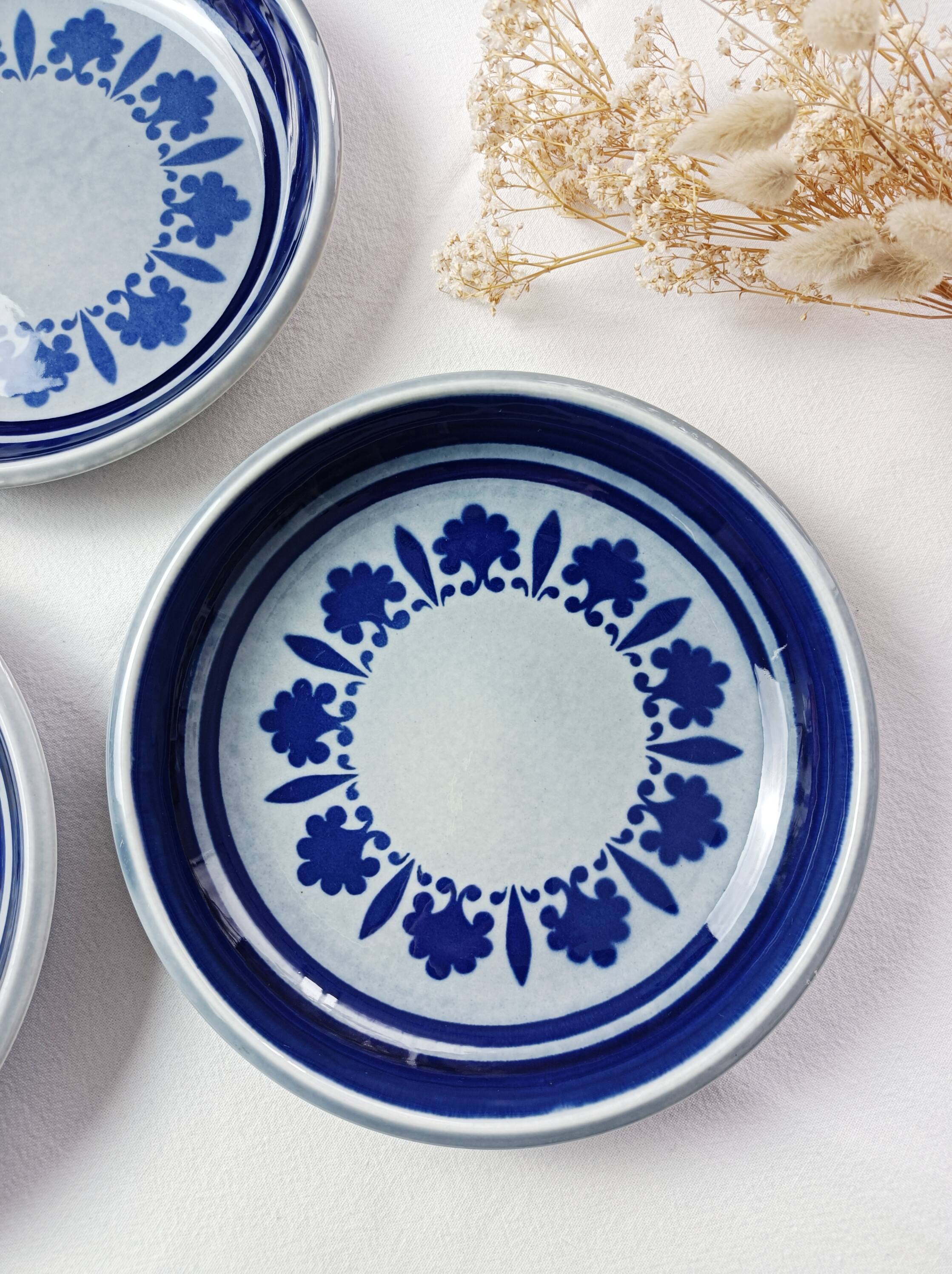 Set of 3 Boch Baltic soup plates