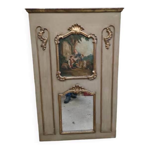 Miroir trumeau style Louis XV