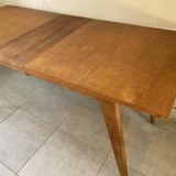 Vintage extendable oak table from the 50s
