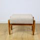 Edmund Homa stool beige boucle seat