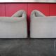 Pair of armchairs Maralunga Vico Magistretti Cassina