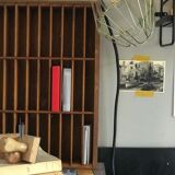 Wooden workshop locker