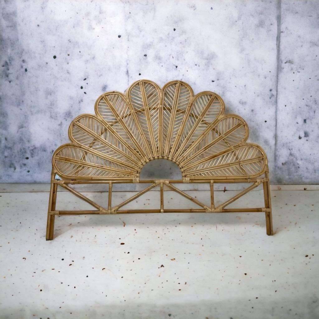 Handmade wicker headboard / headboard / bed