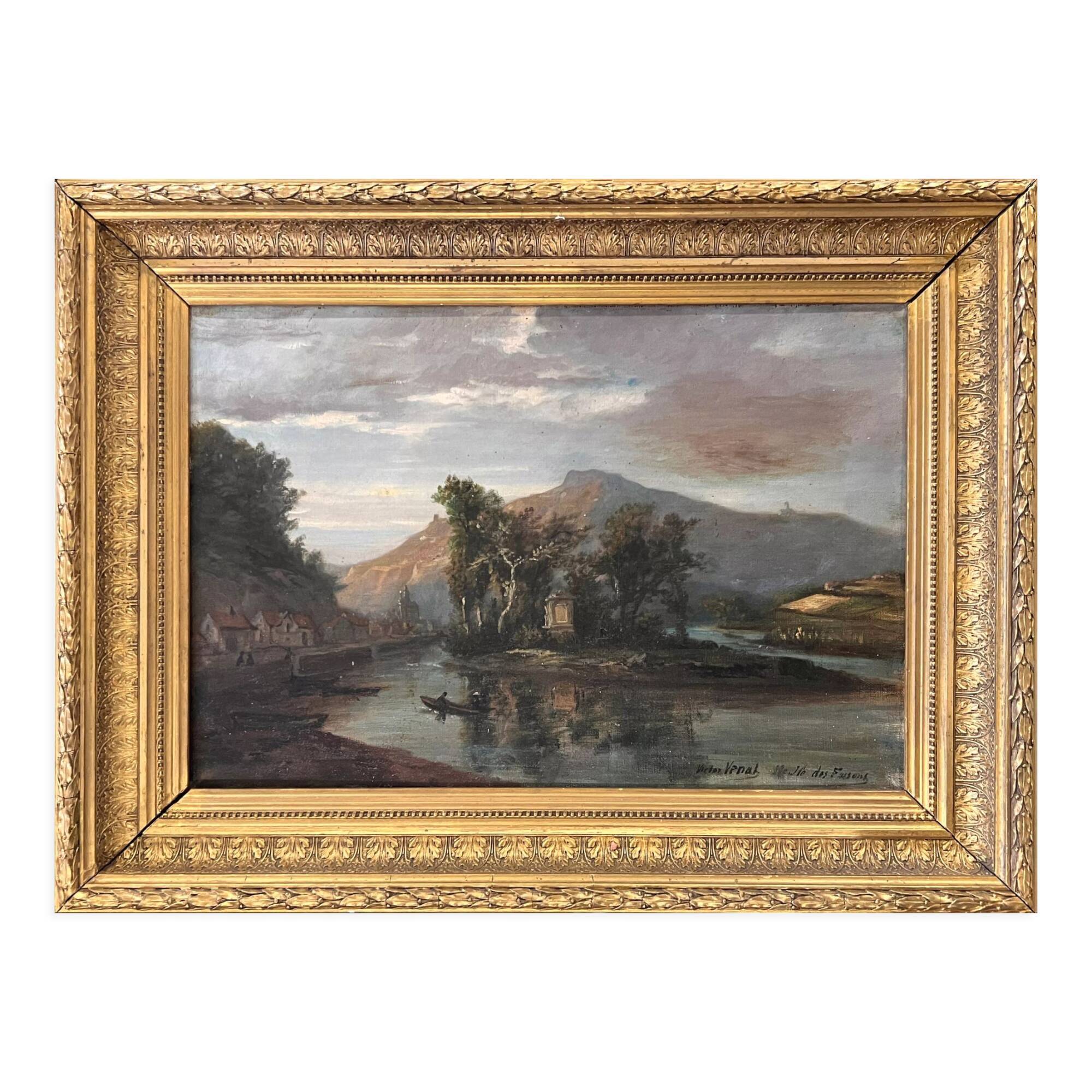 Oil on canvas - Victor Venat