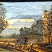 Impressionist painting - oil on canvas 1850 - HST French school