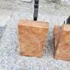 Pair of art deco bookends marble and regulates Pierrot and Colombine