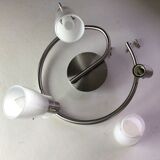 Ceiling lamp, wall lamp three frosted glass spotlights