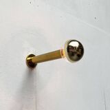 Vintage Space Age ceiling lamp in brass by Motoko Ishii for Staff, 1970s.