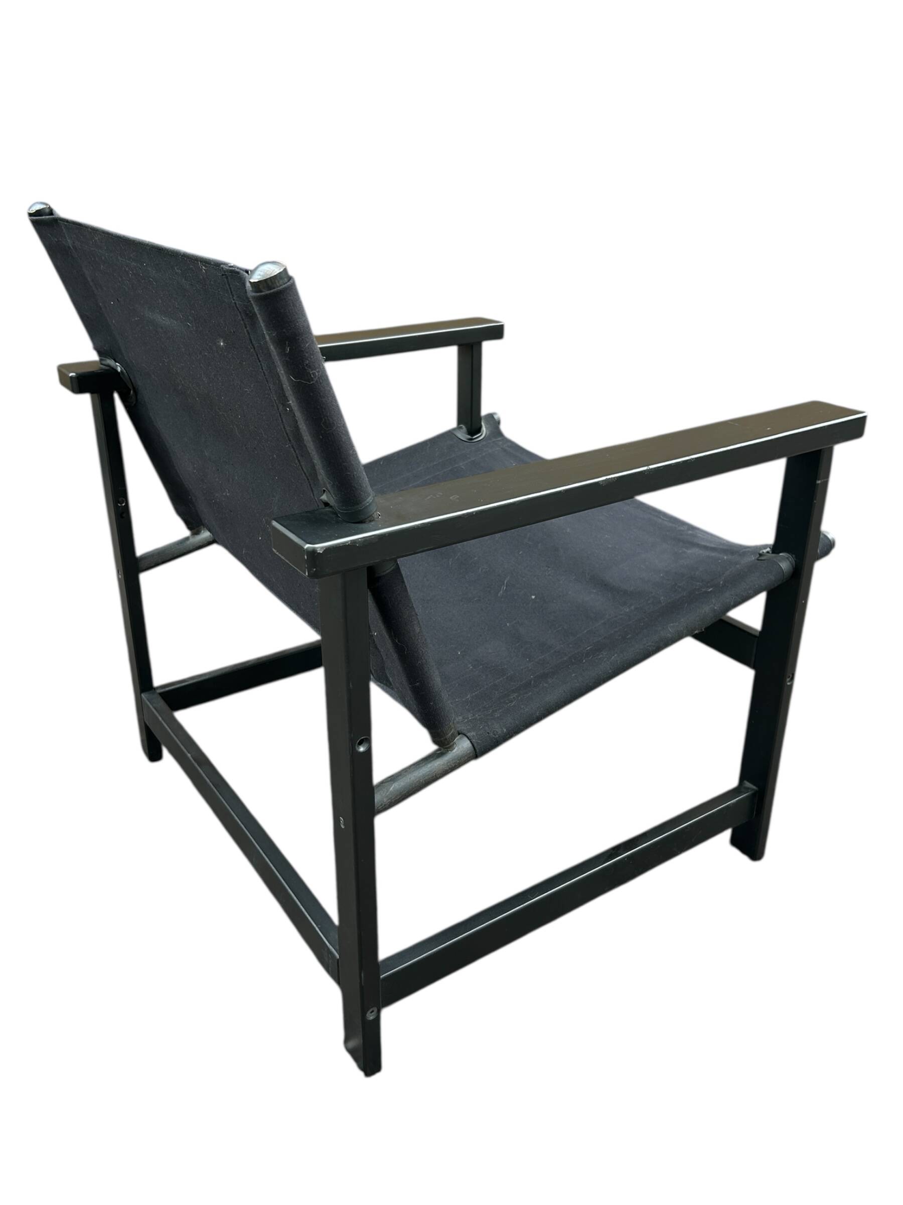 pair of Hyllinge Møbler safari armchairs