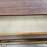 Commode en teck des années 1970 à trois tiroirs