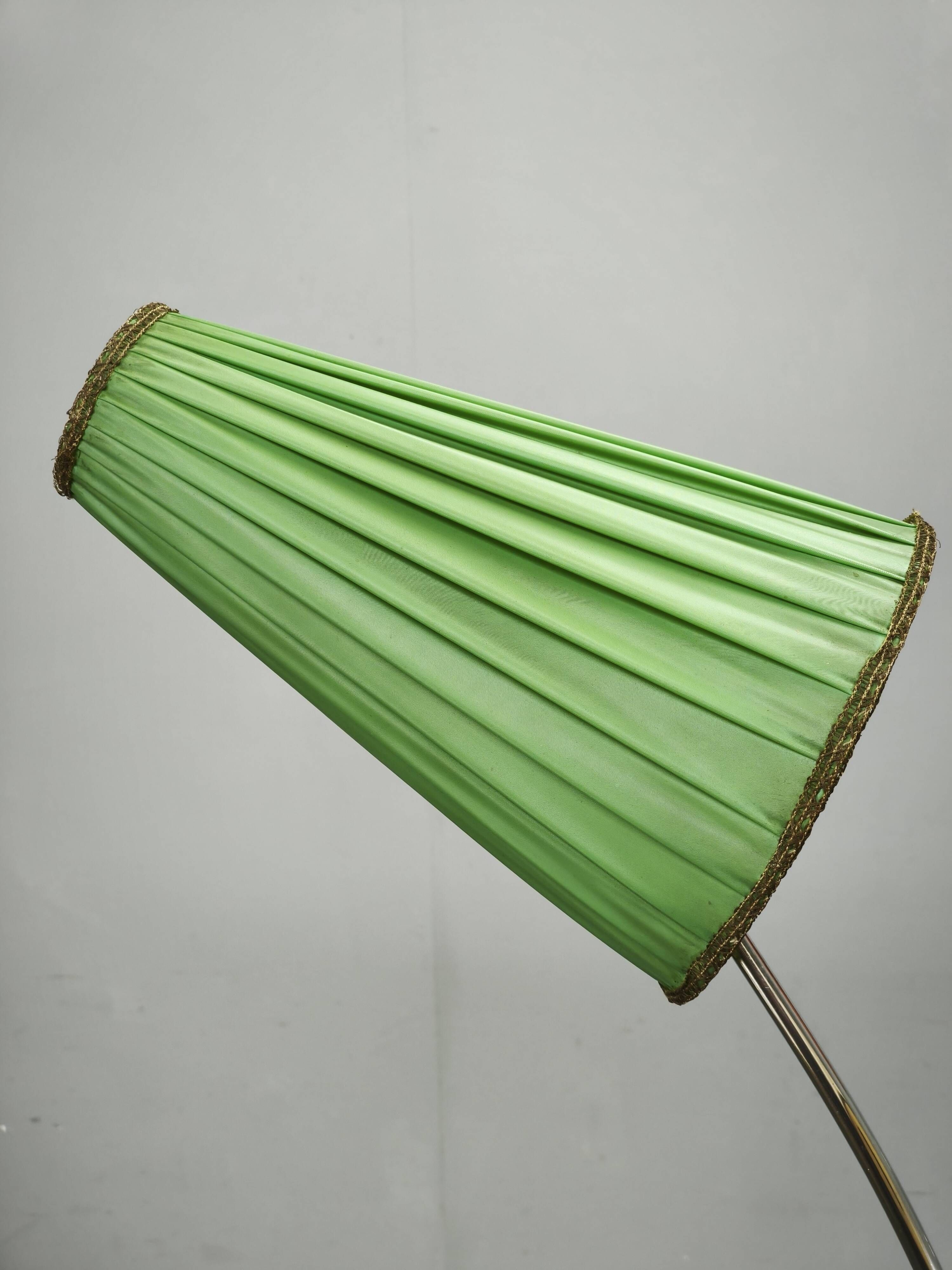Rare German Adjustable Three-Light Floor Lamp, 1960s