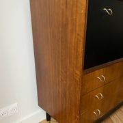 High chest of drawers/vintage desk G Plan Tola & Black design