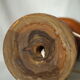 Lampe design vintage en bois d'olivier