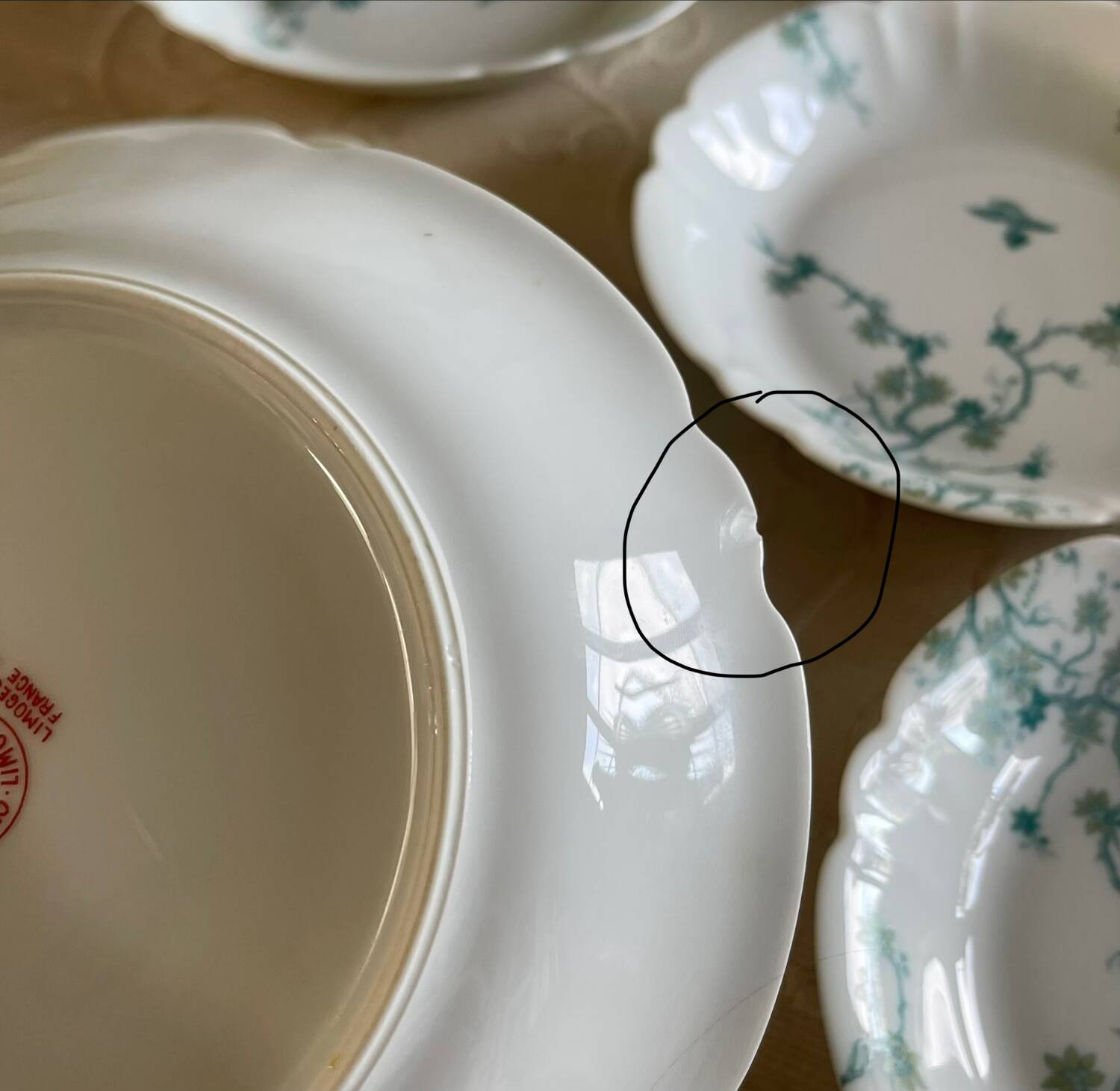 10 soup plates Haviland Limoges.