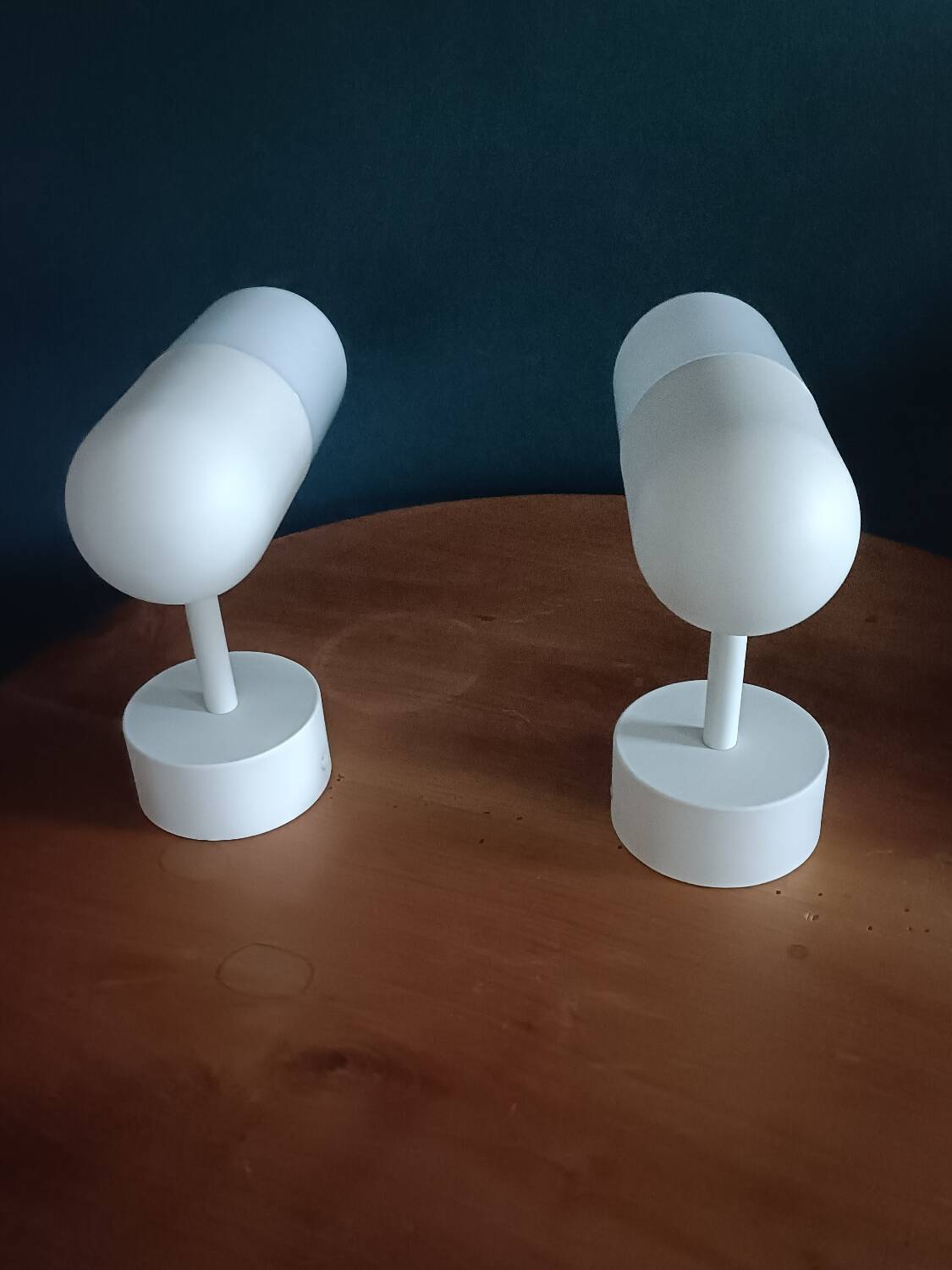 Two vintage Inma Bernúdez wall sconces