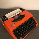 Typewriter orange brother 210