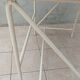 Industrial high table made of metal and formica.