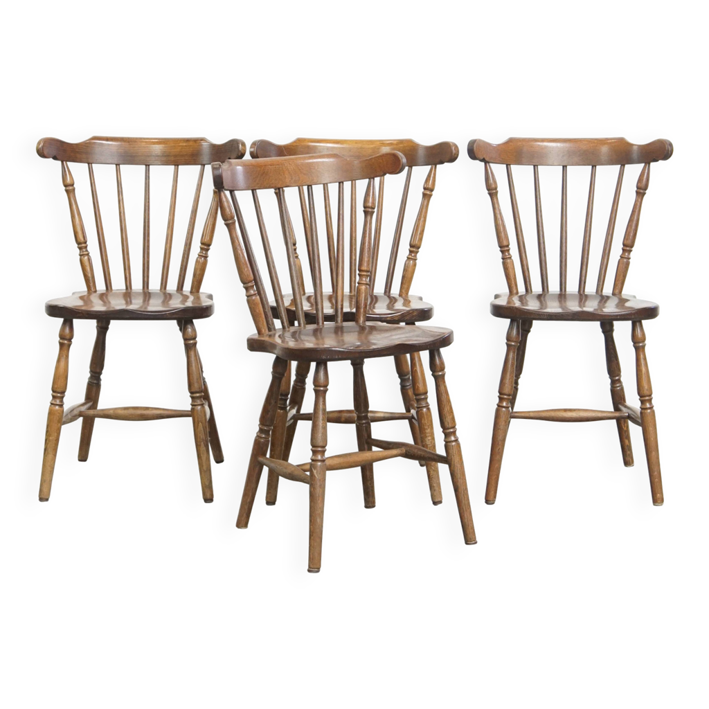 2 Fuseaux Africains En Bois Noir Mpingo – 8x1 – Bois Musical Amorelli