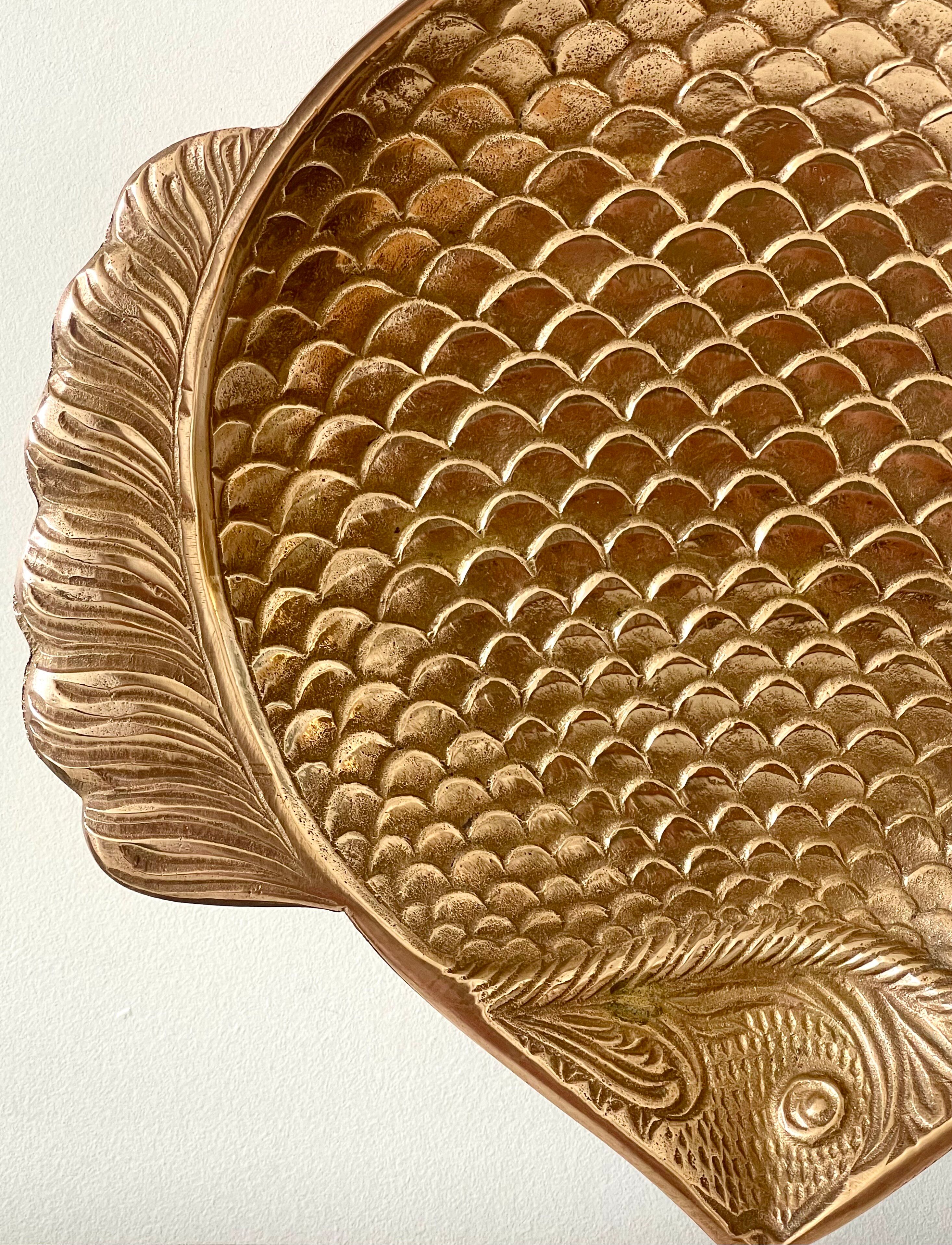 Brass catchall from the 1970s