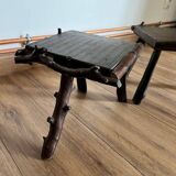 Pair of tripod stools