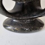 Sculpture en pierre de savon - Famille Parents / enfants design moderne