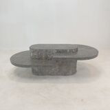 Magnussen Ponte Mactan Stone or fossil stone coffee table, 1980s