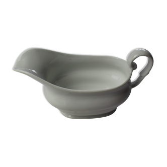 White porcelain gravy boat