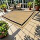 XL bohemian jute rug / rug