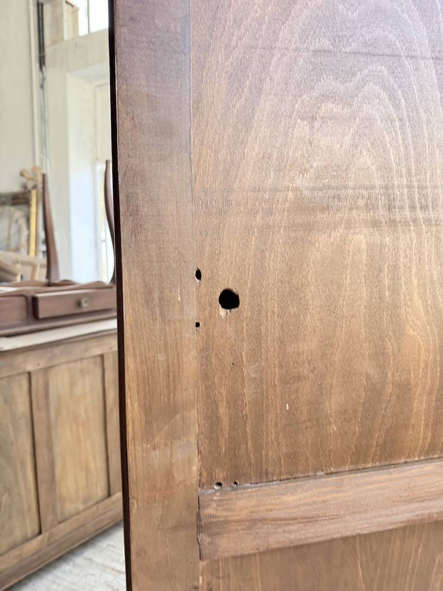 Oak wardrobe "Basque" Dudouyt