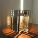 Chrome metal table lamp 70s