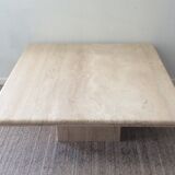 Travertine coffee table from the 70s