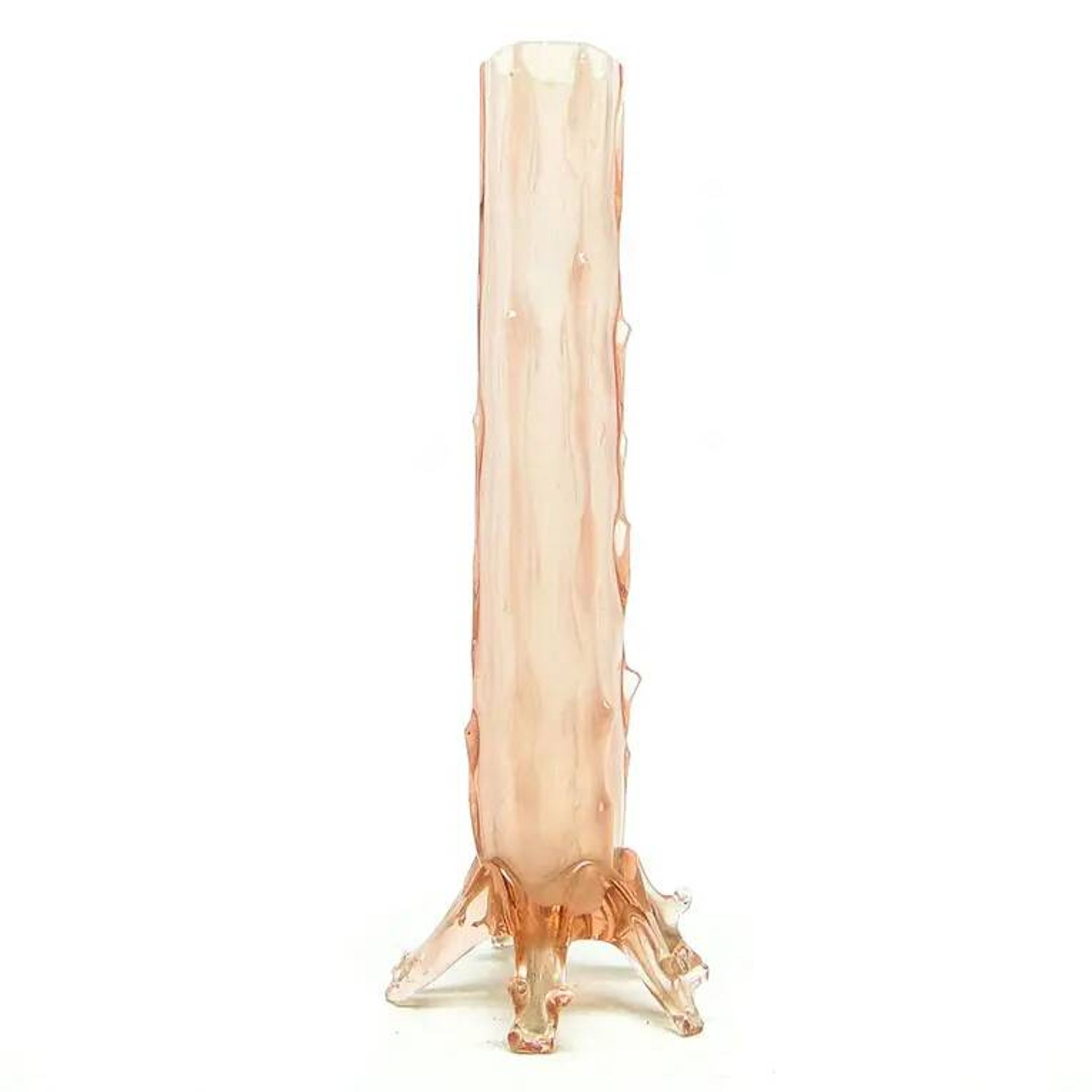 Art Nouveau vase, glass, Kralik, Czechoslovakia, early 20th century