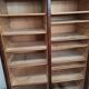 Notary furniture - double curtain binder in oak 2 columns