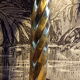 Pair of Hollywood Regency lamps by Rogo Leuchten
