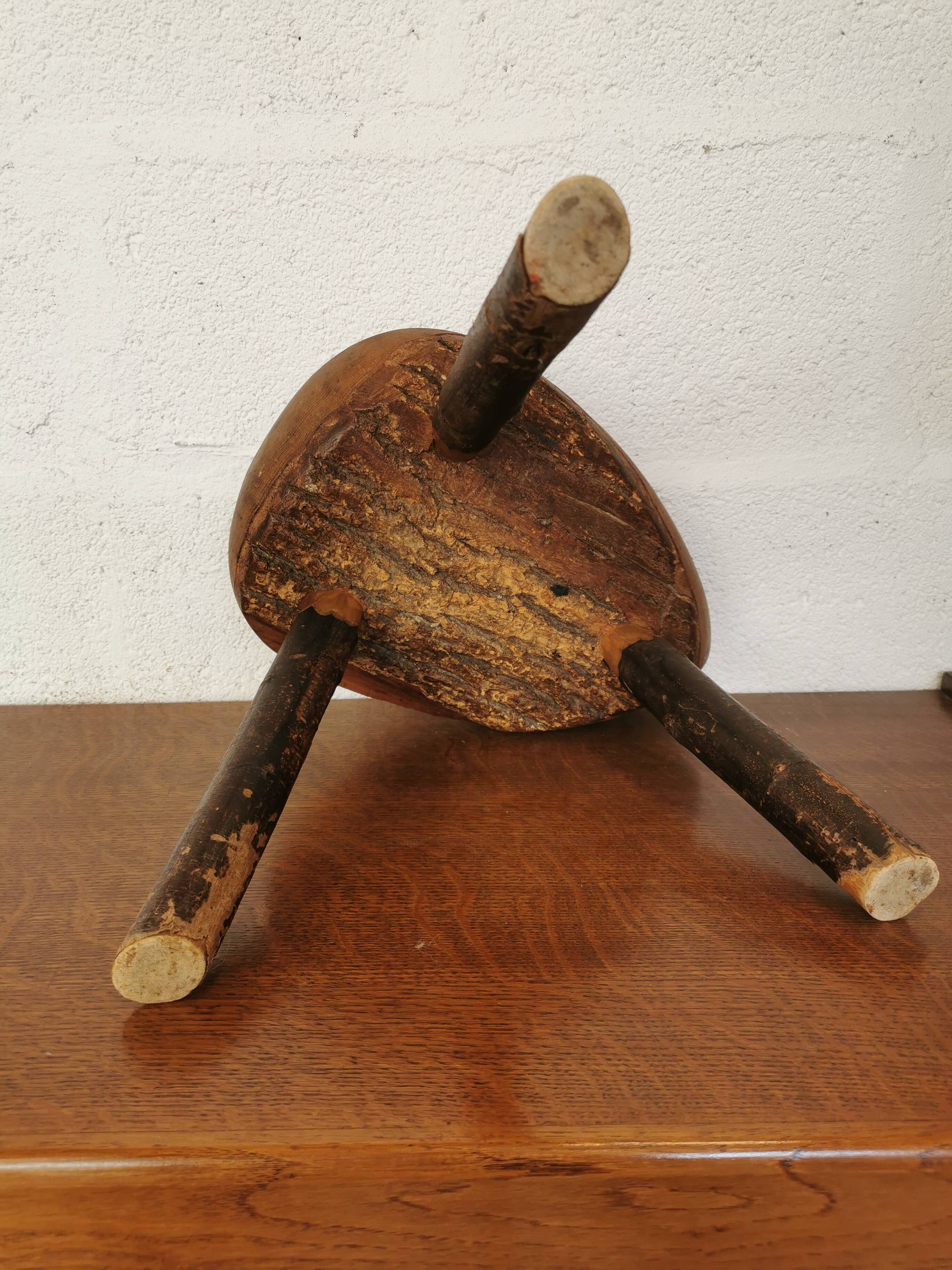 Milking stool, Brutalist