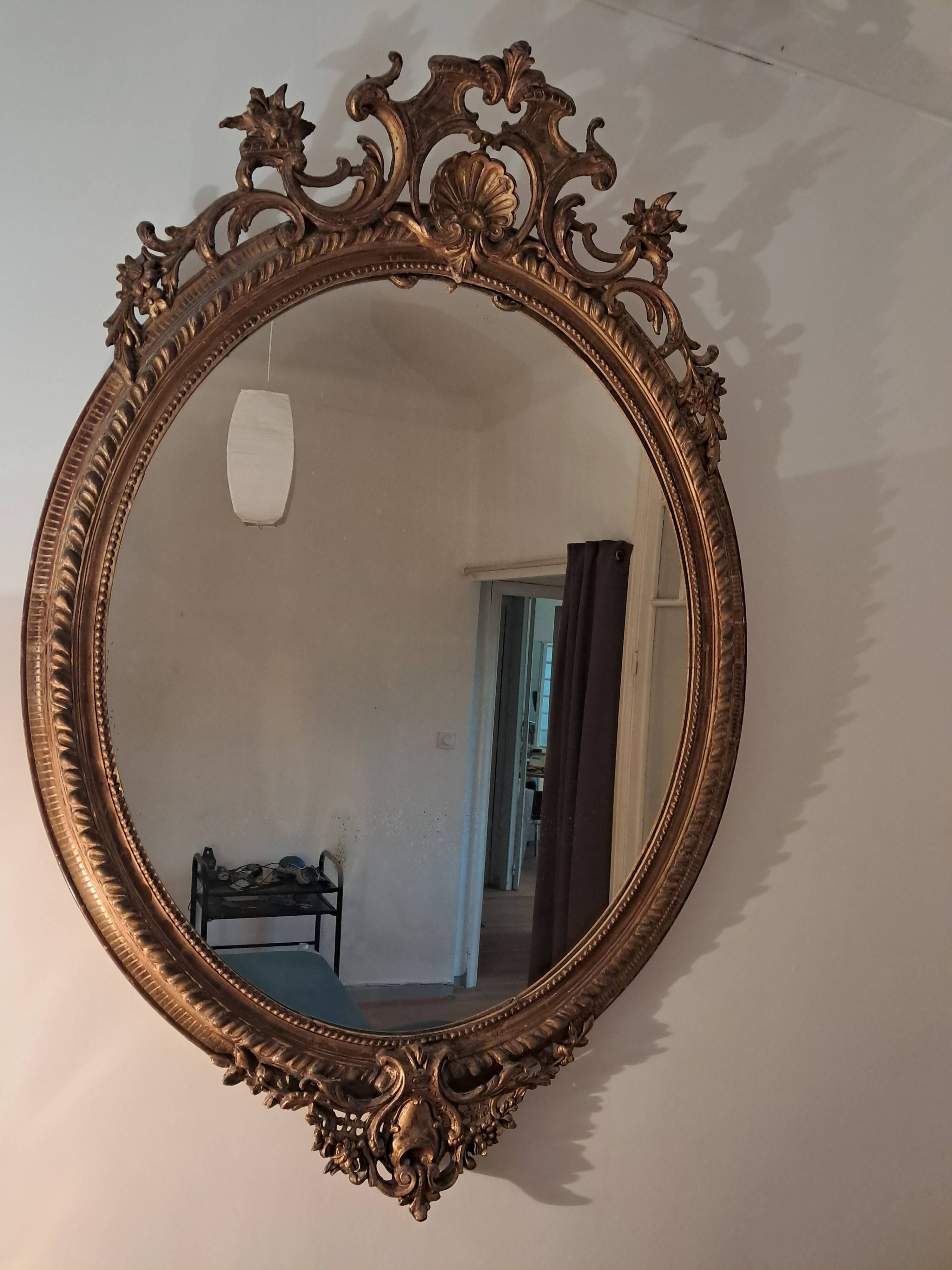 Antique mirror