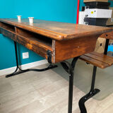 Bureau écolier double