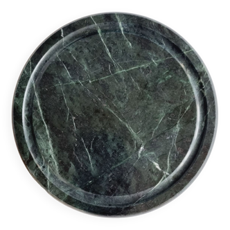 Dessous de plat rond marbre vert