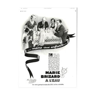 Vintage poster 30s Marie Brizard