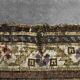Handwoven oriental Qashqai nomadic rug, 1920s