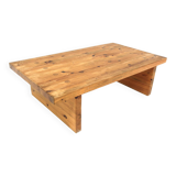 Scandinavian pine coffee table by Sven Larsson, Sweden, 1970