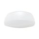 White glass ceiling lamp Kamenický Šenov, Czechoslovakia 1970s