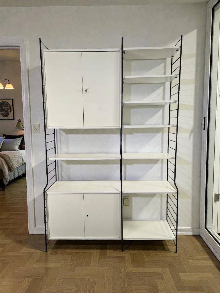 Vintage wall shelf / bookcase / wall unit WHB