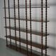 French Oak Mid-Century Bobbin Shelving Unit