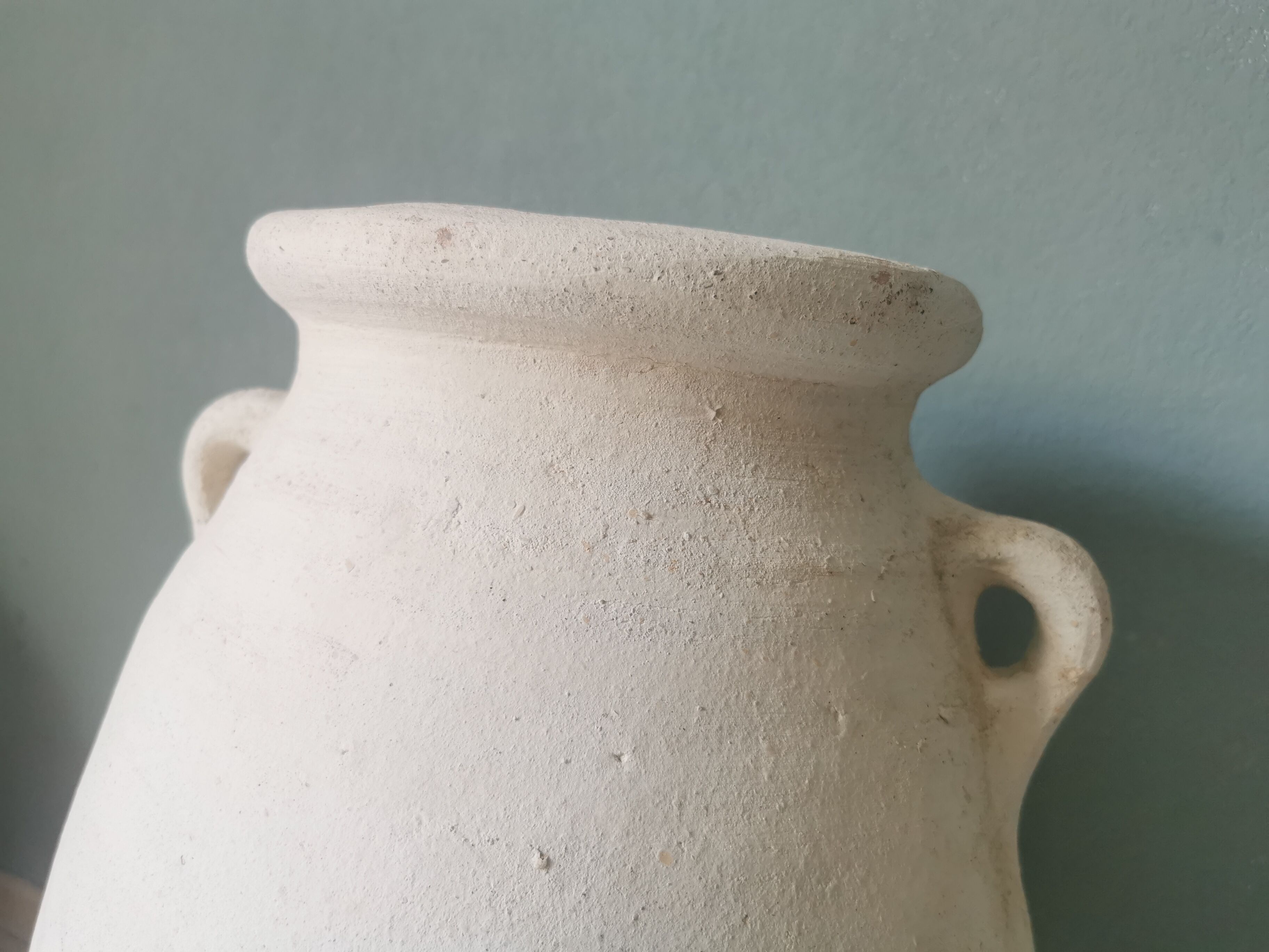 Terracotta vase