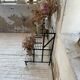 Plant holder florist metal staircase