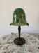 Art Nouveau lamp made of blown glass