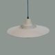 Vintage David Mogensen White Pendant Lamp, Super Light A/S, Danish Mid-Century